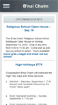 Mobile Screenshot of bnaichaim.org
